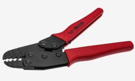 Klešta za krimpovanje papučica 0,25–10 mm za neizolovane spojeve. Precizna geometrija profila, blokada za kontrolisano krimpovanje i DIN standard NWS